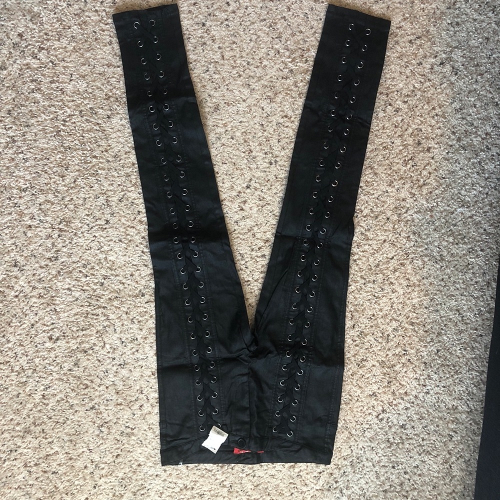 Leather pants